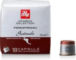 Illy Capsules Iperespresso Arabica Selection Guatemala 6 X 18 Stuks 7 Illy Capsules Iperespresso Arabica Selection Guatemala 6 X 18 Stuks -Koffie Tijd Winkel 1200x956