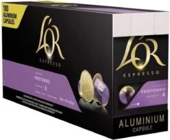 L'Or Espresso Profondo Koffiecups - 10 X 10 Stuks 10 L'Or Espresso Profondo Koffiecups - 10 X 10 Stuks -Koffie Tijd Winkel 1200x987 2