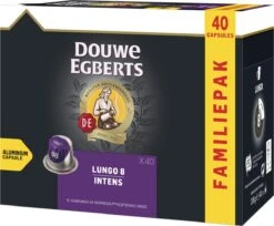 Douwe Egberts Lungo Intens (8) - 5 X 40 Koffiecups -Koffie Tijd Winkel 1200x992 1