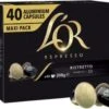 L'OR Espresso Ristretto 40 Stuks -Koffie Tijd Winkel 1200x992 2