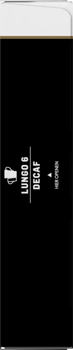 Douwe Egberts Lungo Decaf Koffiecups - Intensiteit 6/12 - 10 X 10 Capsules -Koffie Tijd Winkel 251x1200 1