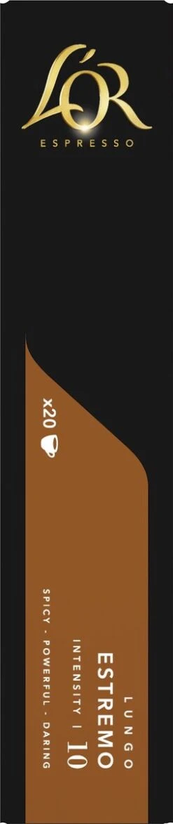 L'OR Lungo Estremo (10) - 10 X 20 Koffiecups 19 L'OR Lungo Estremo (10) - 10 X 20 Koffiecups -Koffie Tijd Winkel 253x1200 5