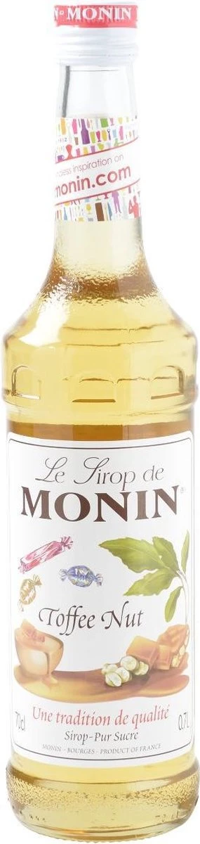 Monin Koffiesiroop Toffee Nut - 70 Cl 2 Monin Koffiesiroop Toffee Nut - 70 Cl