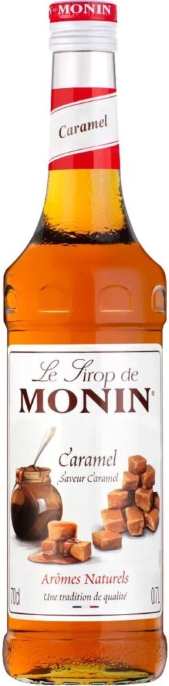 Monin Caramel Karamel 70cl Koffiesiroop Met 1x Monin Pompje -Koffie Tijd Winkel 297x1200 2