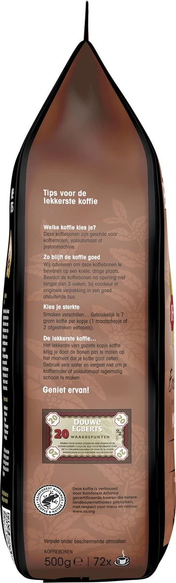 Douwe Egberts Mocca Koffiebonen - 4 X 500 Gram 9 Douwe Egberts Mocca Koffiebonen - 4 X 500 Gram - Afbeelding 7