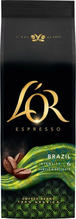 L'OR Espresso Origins Brazil Koffiebonen (6) - 4 X 500 Gram 18 L'OR Espresso Origins Brazil Koffiebonen (6) - 4 X 500 Gram -Koffie Tijd Winkel 420x1200