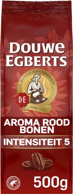 Douwe Egberts Aroma Rood Koffiebonen - 6 X 500 Gram 13 Douwe Egberts Aroma Rood Koffiebonen - 6 X 500 Gram -Koffie Tijd Winkel 453x1200 6