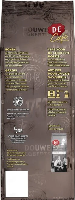 Douwe Egberts D.E Café Delicaat Rond Koffiebonen - Intensiteit 5/9 - 4 X 500 Gram 13 Douwe Egberts D.E Café Delicaat Rond Koffiebonen - Intensiteit 5/9 - 4 X 500 Gram -Koffie Tijd Winkel 453x1200 8