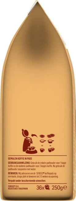 Senseo Gold Koffiepads - 5/9 Intensiteit - 10 X 36 Pads 14 Senseo Gold Koffiepads - 5/9 Intensiteit - 10 X 36 Pads -Koffie Tijd Winkel 454x1200