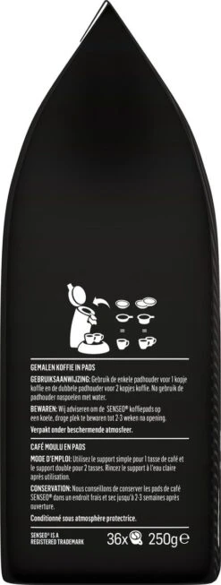 Senseo Espresso Koffiepads - 9/9 Intensiteit - 10 X 36 Pads -Koffie Tijd Winkel 454x1200 9