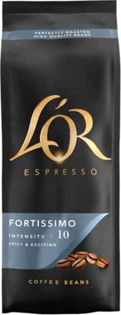 L'OR Espresso Fortissimo Koffiebonen (10) - 4 X 500 Gram 25 L'OR Espresso Fortissimo Koffiebonen (10) - 4 X 500 Gram -Koffie Tijd Winkel 463x1200