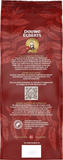 Douwe Egberts Aroma Rood Koffiebonen - 4 X 1000 Gram - Extra Grote Verpakking 14 Douwe Egberts Aroma Rood Koffiebonen - 4 X 1000 Gram - Extra Grote Verpakking -Koffie Tijd Winkel 472x1200 1