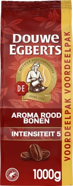 Douwe Egberts Aroma Rood Koffiebonen - 4 X 1000 Gram - Extra Grote Verpakking 13 Douwe Egberts Aroma Rood Koffiebonen - 4 X 1000 Gram - Extra Grote Verpakking -Koffie Tijd Winkel 472x1200