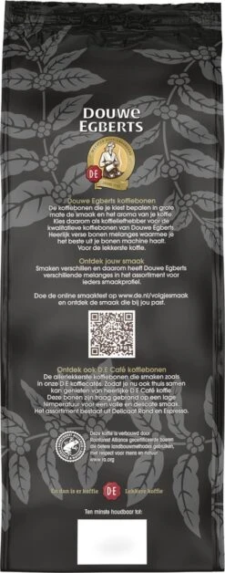 Douwe Egberts Espresso Koffiebonen - 4 X 1000 Gram - Extra Grote Verpakking -Koffie Tijd Winkel 472x1200 3