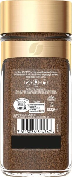 Nescafé Gold Decafé Oploskoffie - 6 Potten à 100 Gram 10 Nescafé Gold Decafé Oploskoffie - 6 Potten à 100 Gram -Koffie Tijd Winkel 488x1200