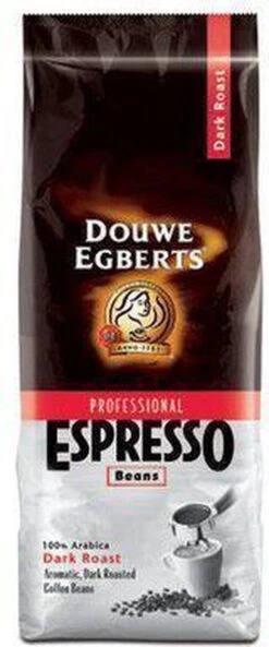 Koffie Douwe Egberts Espresso Bonen Dark Roast 1000gr 10 Koffie Douwe Egberts Espresso Bonen Dark Roast 1000gr -Koffie Tijd Winkel 500x1200