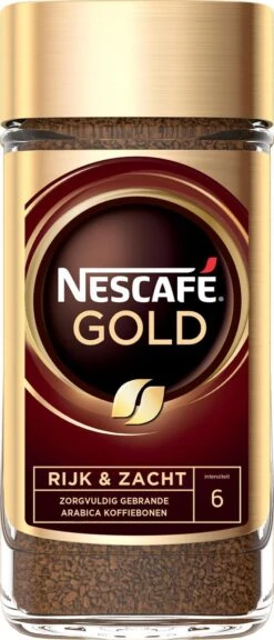 Nescafé Gold Oploskoffie - 6 Potten à 200 Gram -Koffie Tijd Winkel 515x1200