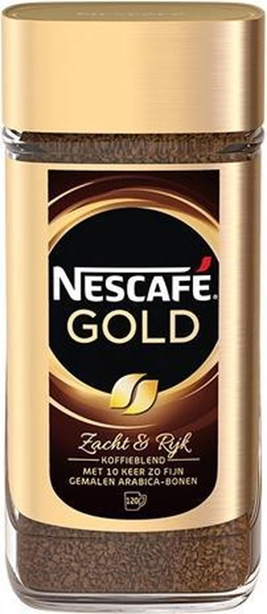 Nescafe Gold Oploskoffie - 200 Gram 3 Nescafe Gold Oploskoffie - 200 Gram
