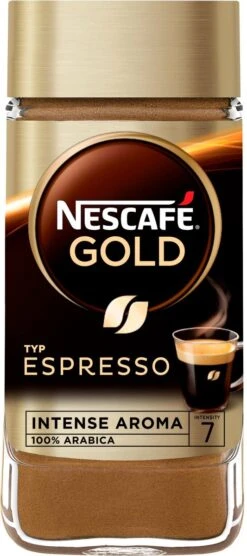 Nescafé Gold Espresso Oploskoffie - 6 Potten à 100 Gram 10 Nescafé Gold Espresso Oploskoffie - 6 Potten à 100 Gram -Koffie Tijd Winkel 533x1200 1