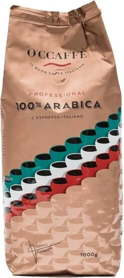 O'ccaffè - Premium Italiaanse Koffiebonen | Professional | Proefpakket XXL | 5 X 1kg | Barista Kwaliteit -Koffie Tijd Winkel 537x1200