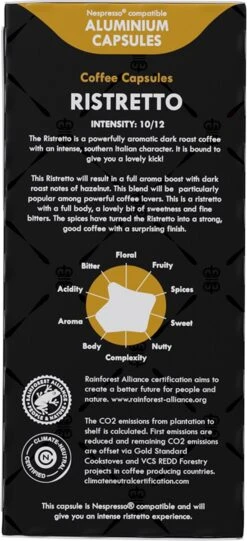 Gran Maestro Italiano - Koffiecups - Nespresso Compatibel Proefpakket - Espresso, Lungo En Meer - 10 X 20 Cups -Koffie Tijd Winkel 548x1200