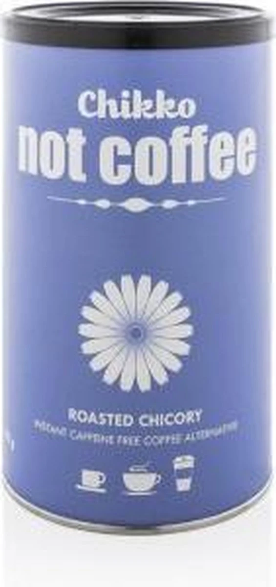 Chikko - Biologische Caffeïnevrije Koffievervanger - Geroosterde Cichorei -Roasted Chicory - 150 G 5 Chikko - Biologische Caffeïnevrije Koffievervanger - Geroosterde Cichorei -Roasted Chicory - 150 G - Afbeelding 3