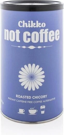 Chikko - Biologische Caffeïnevrije Koffievervanger - Geroosterde Cichorei -Roasted Chicory - 150 G