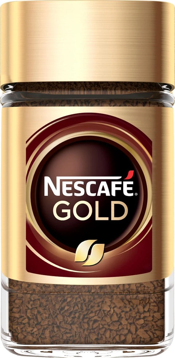 Nescafé Gold Oploskoffie - 12 Potten à 50 Gram 3 Nescafé Gold Oploskoffie - 12 Potten à 50 Gram