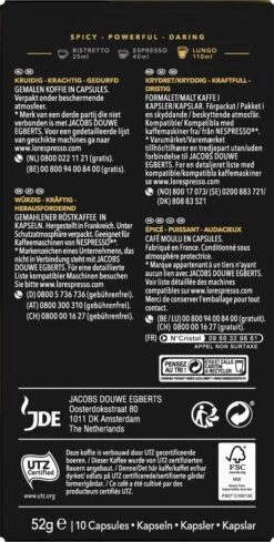 L'OR Lungo Estremo Koffiecups - Intensiteit 10/12 - 10 X 10 Capsules 15 L'OR Lungo Estremo Koffiecups - Intensiteit 10/12 - 10 X 10 Capsules -Koffie Tijd Winkel 606x1200 3