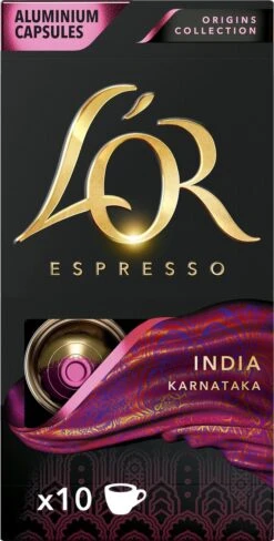 L'OR Espresso Origins India (10) - 10 X 10 Koffiecups 14 L'OR Espresso Origins India (10) - 10 X 10 Koffiecups -Koffie Tijd Winkel 607x1200 5