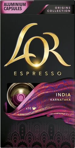 L'OR Espresso Origins India (10) - 10 X 10 Koffiecups 15 L'OR Espresso Origins India (10) - 10 X 10 Koffiecups -Koffie Tijd Winkel 614x1200 1