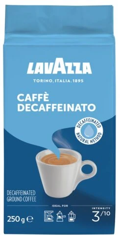 Lavazza Caffe Decaffeinato Filterkoffie - 250 Gram X8 -Koffie Tijd Winkel 619x1200 4