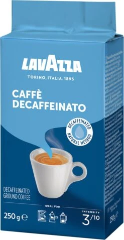 Lavazza Caffe Decaffeinato Filterkoffie - 250 Gram X8 -Koffie Tijd Winkel 620x1200