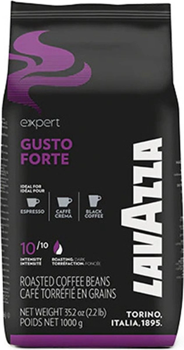 Lavazza Expert Gusto Forte - Koffiebonen - 1 Kilo 5 Lavazza Expert Gusto Forte - Koffiebonen - 1 Kilo - Afbeelding 4