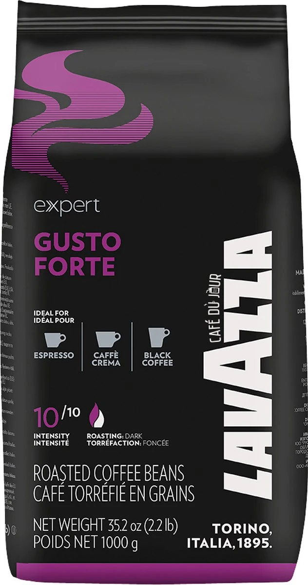 Lavazza Expert Gusto Forte - Koffiebonen - 1 Kilo 2 Lavazza Expert Gusto Forte - Koffiebonen - 1 Kilo