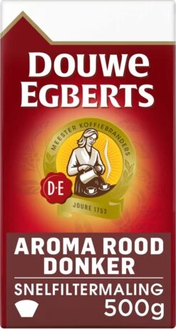 Douwe Egberts Aroma Rood Donker Filterkoffie - 6 X 500 Gram -Koffie Tijd Winkel 642x1200 4