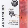 Australian Espresso Pods Dark Roast -4 X 18 Stuks- UTZ Organic 1 Australian Espresso Pods Dark Roast -4 X 18 Stuks- UTZ Organic -Koffie Tijd Winkel 656x1200 4