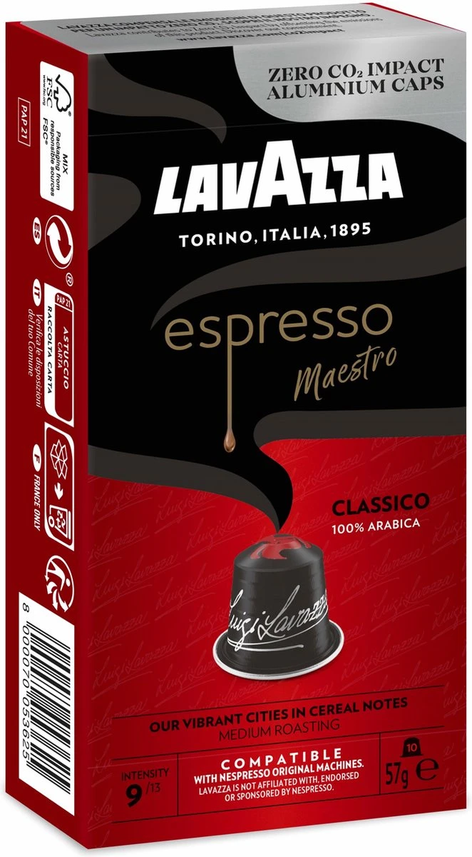 LAVAZZA Classico 100 Stuks 4 LAVAZZA Classico 100 Stuks - Afbeelding 2