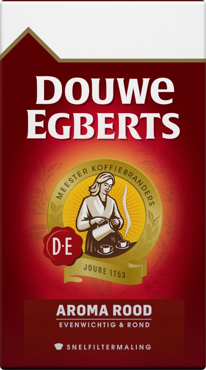 Douwe Egberts Aroma Rood Filterkoffie - 6 X 500 Gram 11 Douwe Egberts Aroma Rood Filterkoffie - 6 X 500 Gram - Afbeelding 9