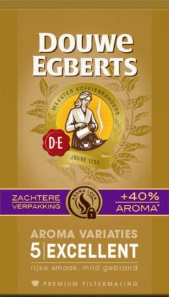 Douwe Egberts Excellent - Filterkoffie - 12 X 250 Gram 17 Douwe Egberts Excellent - Filterkoffie - 12 X 250 Gram -Koffie Tijd Winkel 686x1200 1