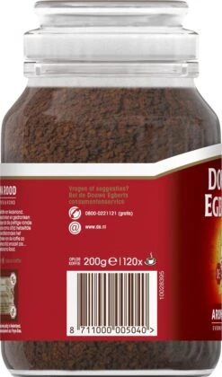 Douwe Egberts Aroma Rood Oploskoffie - 6 X Pot Van 200 Gram -Koffie Tijd Winkel 706x1200