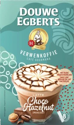 Douwe Egberts Latte Choco Hazelnut Oploskoffie - 5/9 Intensiteit - 5 X 8 Zakjes 11 Douwe Egberts Latte Choco Hazelnut Oploskoffie - 5/9 Intensiteit - 5 X 8 Zakjes -Koffie Tijd Winkel 713x1200 4