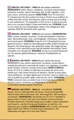 Fitcy | Koffiesiroop | Vanille | Barista Syrup | Zero | Vegan | Vetvrij | Suikervrij | Keto-vriendelijk | Koffie | Siroop | 1L 7 Fitcy | Koffiesiroop | Vanille | Barista Syrup | Zero | Vegan | Vetvrij | Suikervrij | Keto-vriendelijk | Koffie | Siroop | 1L -Koffie Tijd Winkel 739x1200 2