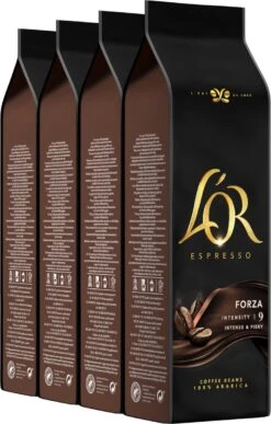 Nieuwe uitgaven 21 L'OR Espresso Forza Koffiebonen (9) - 4 X 500 Gram