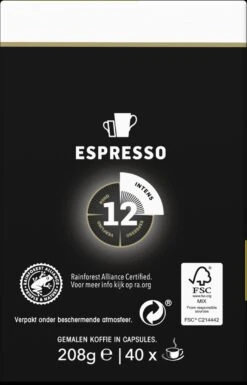 Douwe Egberts Espresso Ristretto Koffiecups (12) - 5 X 40 Koffiecups 11 Douwe Egberts Espresso Ristretto Koffiecups (12) - 5 X 40 Koffiecups -Koffie Tijd Winkel 770x1200 1