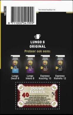 Douwe Egberts Lungo Original Koffiecups (6) - 5 X 40 Koffiecups 9 Douwe Egberts Lungo Original Koffiecups (6) - 5 X 40 Koffiecups -Koffie Tijd Winkel 770x1200 3