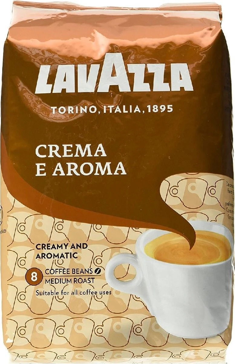 Lavazza Crema E Aroma Koffiebonen - 6 X 1 Kg 4 Lavazza Crema E Aroma Koffiebonen - 6 X 1 Kg - Afbeelding 2