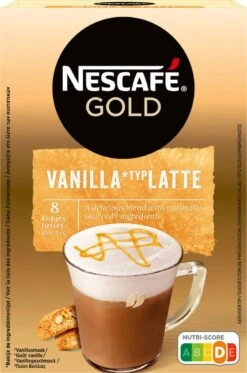Nescafé Gold Latte Vanille Oploskoffie - 6 Doosjes à 8 Zakjes 7 Nescafé Gold Latte Vanille Oploskoffie - 6 Doosjes à 8 Zakjes -Koffie Tijd Winkel 794x1200 1