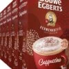 Douwe Egberts Verwenkoffie Cappuccino Oploskoffie - 5 X 10 Zakjes -Koffie Tijd Winkel 855x1200 1