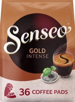 Senseo Gold Intense Koffiepads - 7/9 Intensiteit - 4 X 36 Pads -Koffie Tijd Winkel 886x1200 2